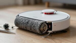 cleaning robot vacuum roller brush end caps