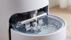 robot mop dock water tank cleaning