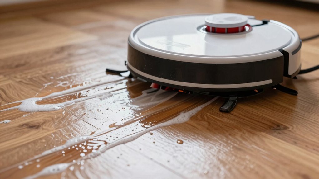 robot mop streaking decision tree