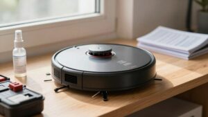 robot vacuum battery storage guidance