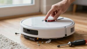 robot vacuum makes loud noise