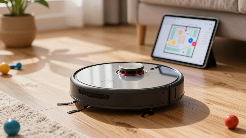robot vacuum mapping and labeling guide
