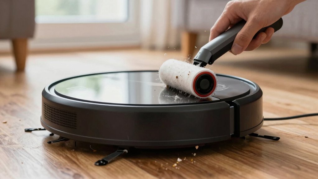 robot vacuum poor suction troubleshooting