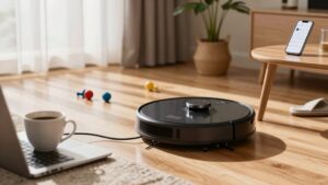 robot vacuum scheduling routines