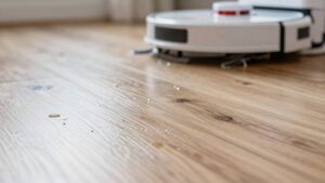 robot vacuum streaks residue troubleshooting