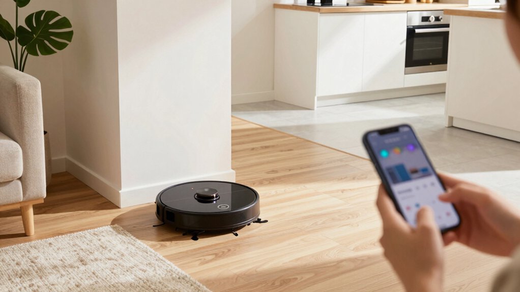 room specific cleaning routines in robot vacuums