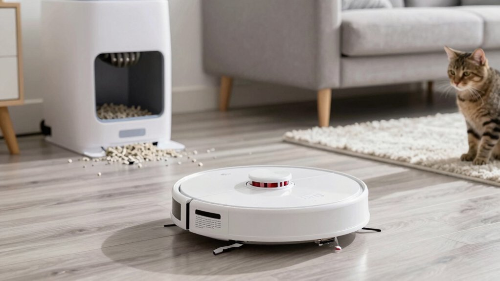 robot vacuum clean cat litter 2026
