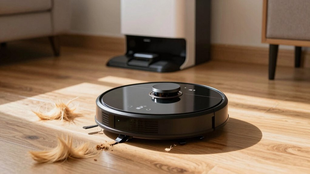 self emptying robot vacuums for pets