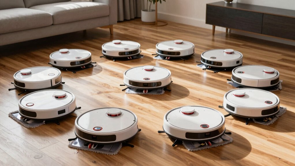 self emptying vacuums and mops