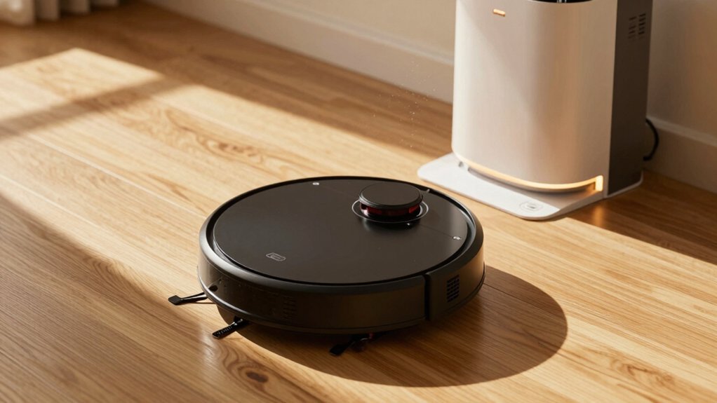self emptying vacuums for hardwoods