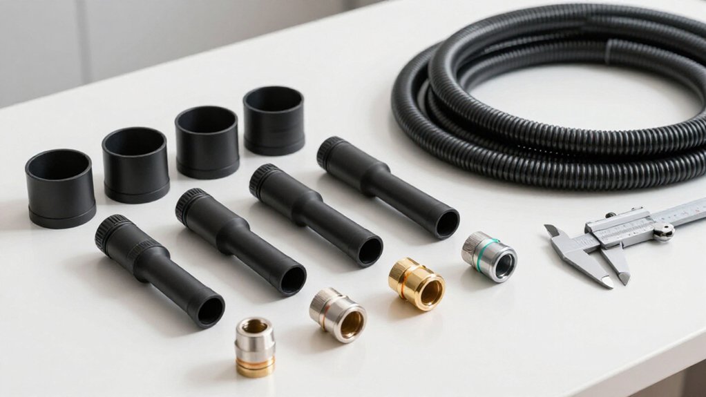 central vacuum hose length fit