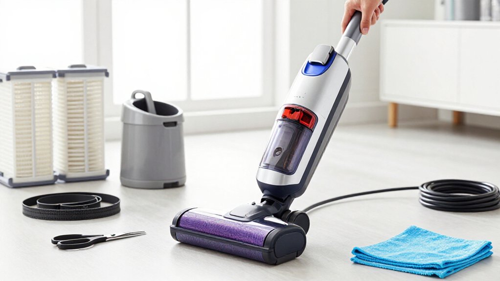 vacuum cleaner maintenance habits